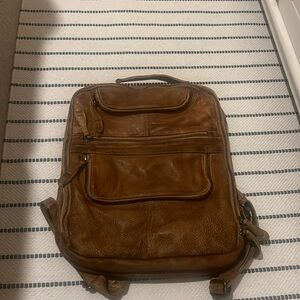 FREE PEOPLE - LEATHER BACK PACK